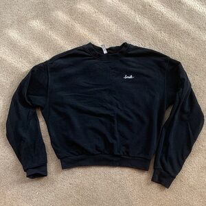 H&M Women's Black Crewneck Sweater